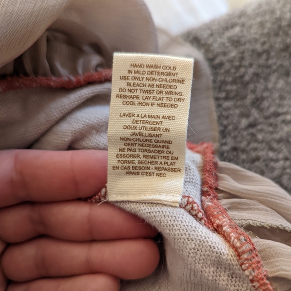 NWT Free People Claire's Snowflake Ruffle Therm BFF Wool Tunic Longsleeve - Picture 5 of 5